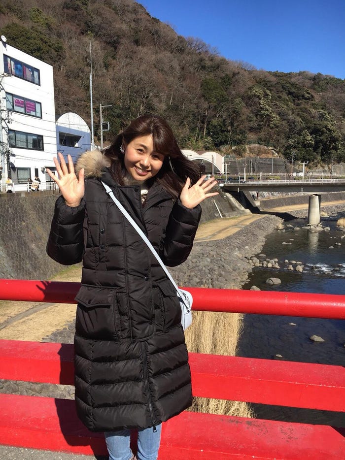 箱根にて。温泉に入ってのんびり!(提供写真)