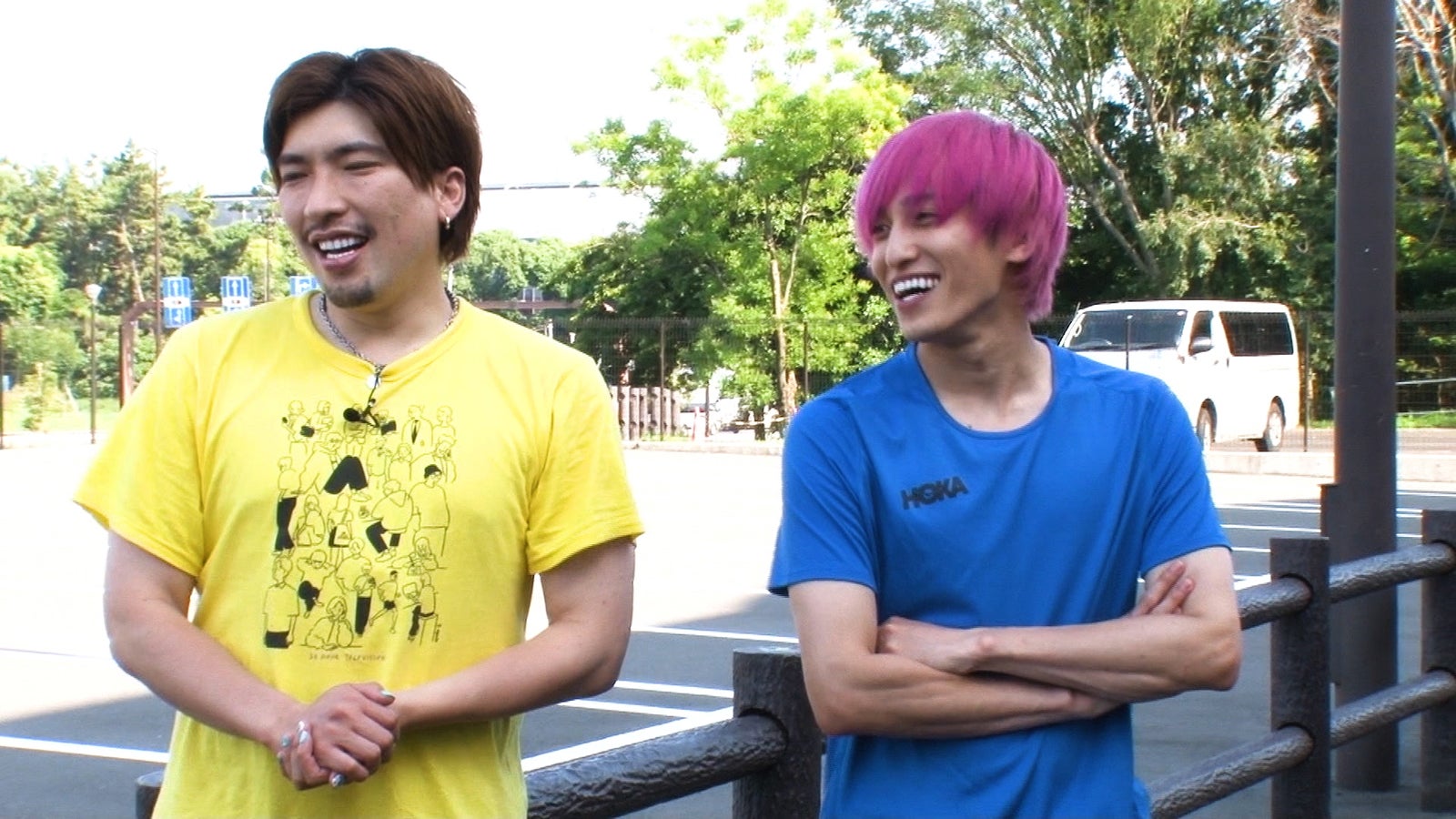 EXIT（りんたろー。、兼近大樹） （C）日本テレビ