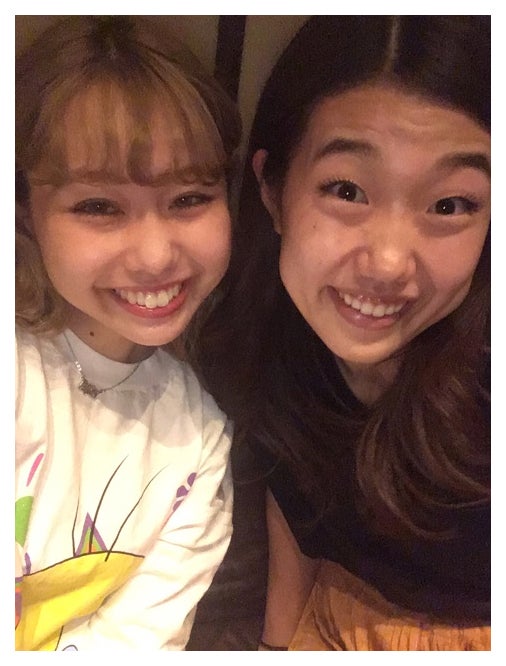 久々に食事にいったというぺこ・横澤夏子／ぺこオフィシャルブログ（Ameba）より