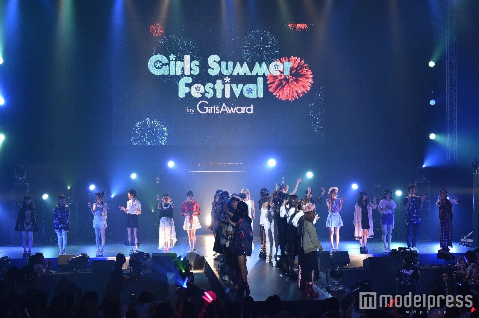 フィナーレの様子（C）モデルプレス