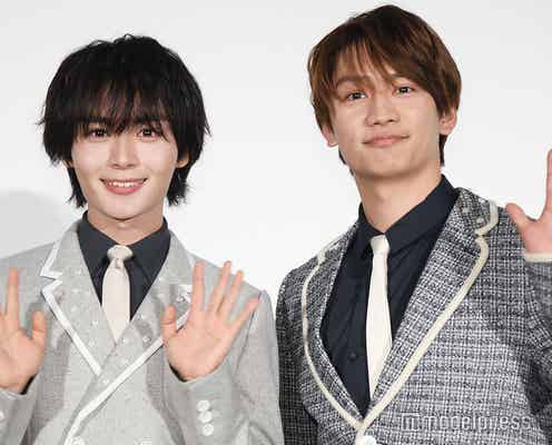 なにわ男子・大西流星&藤原丈一郎、互いのギャップを暴露「おかしいか!?」客席にツッコミ【劇場版 忍たま乱太郎 ドクタケ忍者隊最強の軍師】