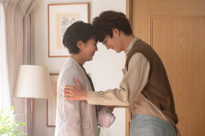 松たか子、岡田将生 「大豆田とわ子と三人の元夫」第2話(C)カンテレ・フジテレビ