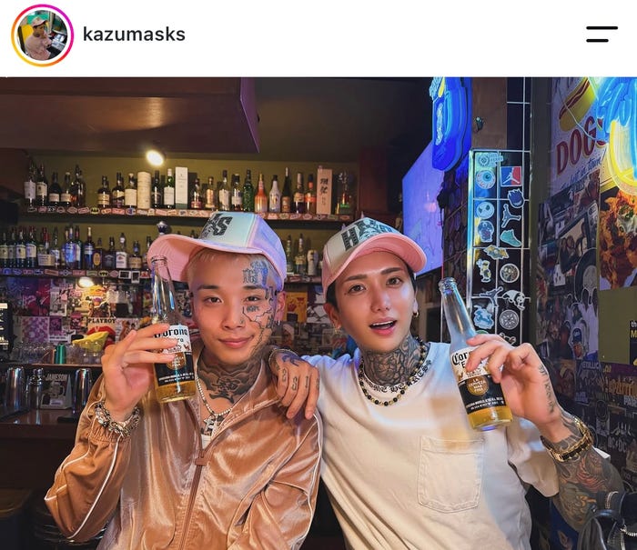 かずくん(塩田一馬)Instagramより