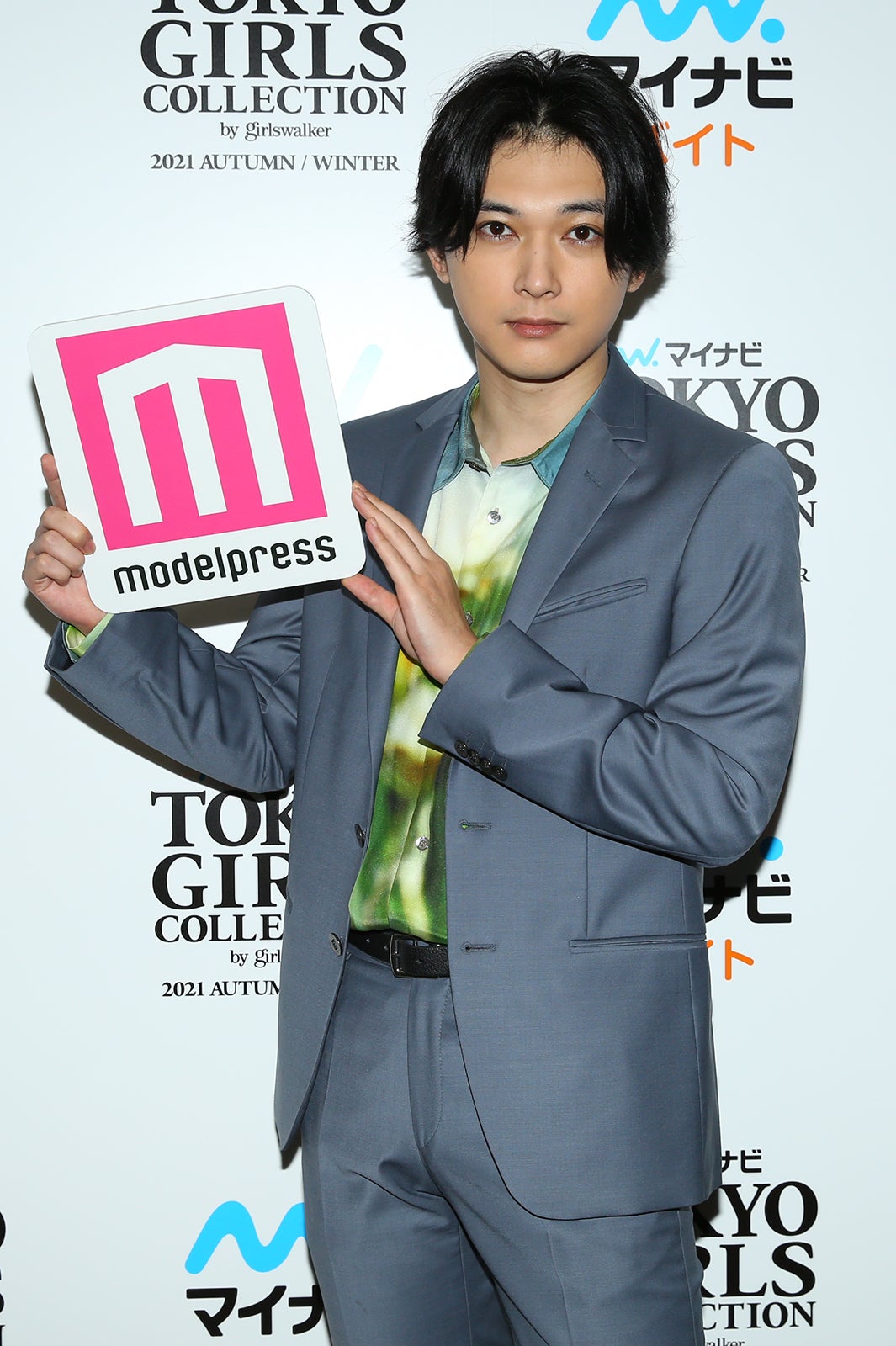 吉沢亮×モデルプレス（C）マイナビ 東京ガールズコレクション 2021 AUTUMN／WINTER