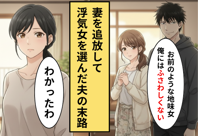 浮気相手にそそのかされ妻を追放する夫！だが「あなたの望み通りに…」妻が罠を仕掛けた結果…夫「嘘だろ…」