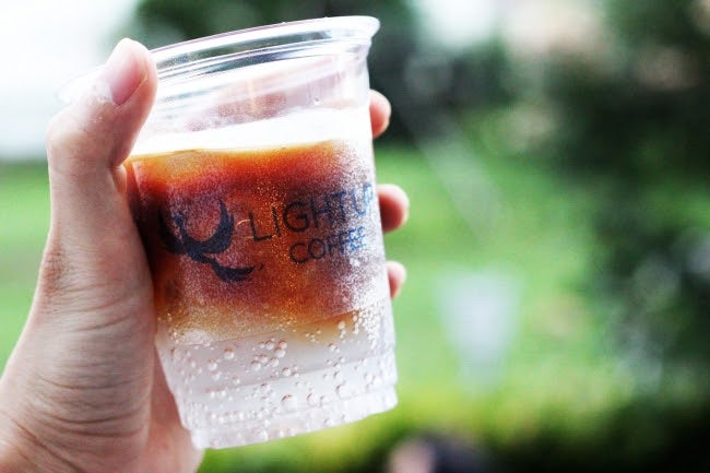 LIGHT UP COFFEE の優しい味のコーヒー／画像提供：ライトアップコーヒー