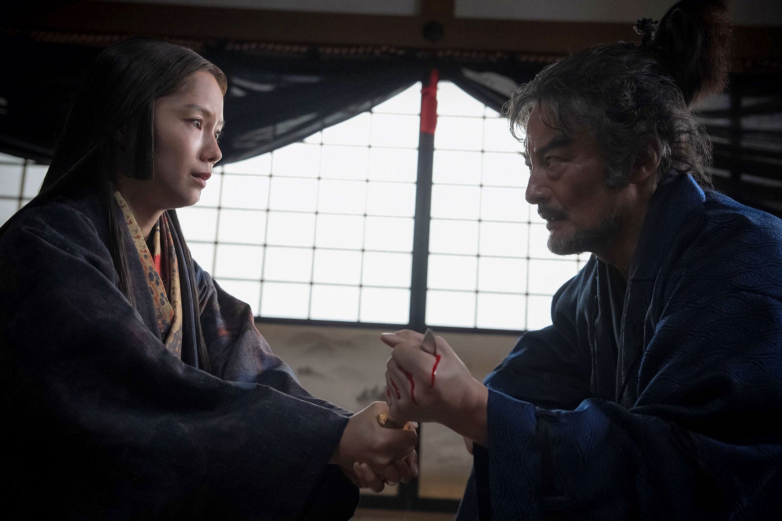 宮﨑あおい、山口馬木也「豊臣兄弟！」第33話（C）NHK