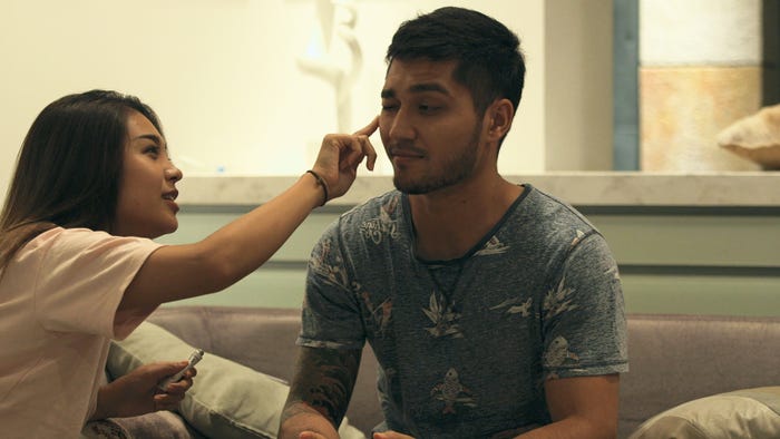 政子、アーマン『TERRACE HOUSE BOYS & GIRLS IN THE CITY』42nd WEEK(C)フジテレビ/イースト・エンタテインメント