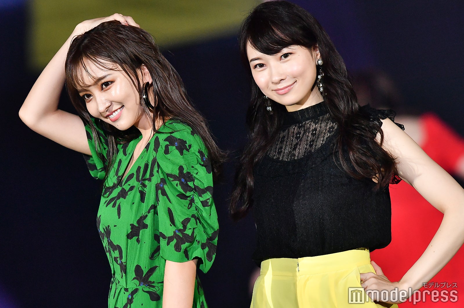 白倉あや、星那優歌 （C）モデルプレス