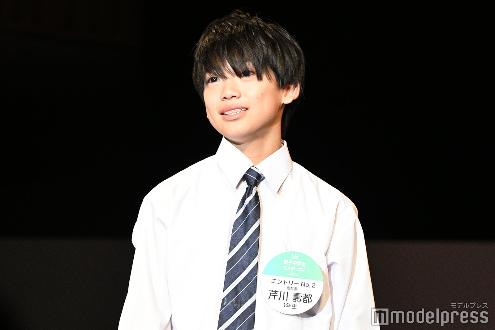 芹川壽都「男子中学生ミスターコン2025」ファイナル審査より（C）モデルプレス