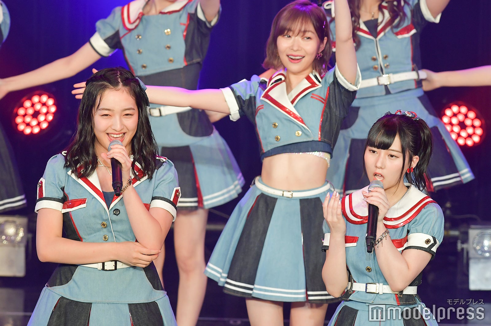 田島芽瑠、田中美久／HKT48「TOKYO IDOL FESTIVAL 2018」 （C）モデルプレス