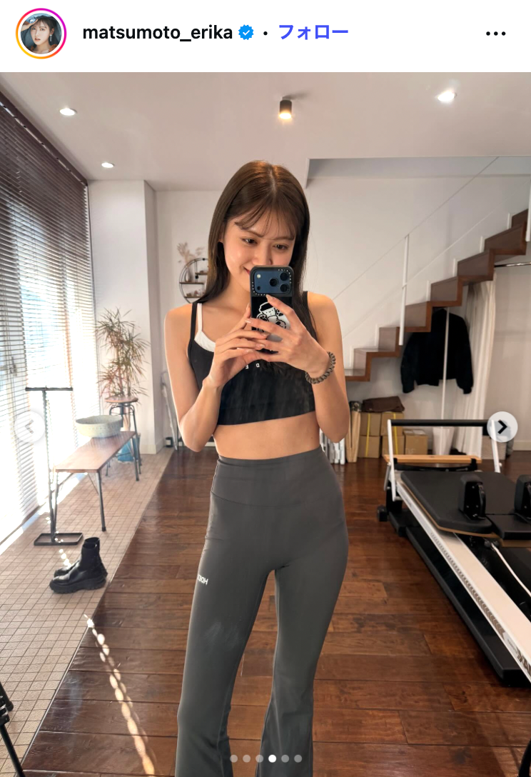 松元絵里花Instagramより