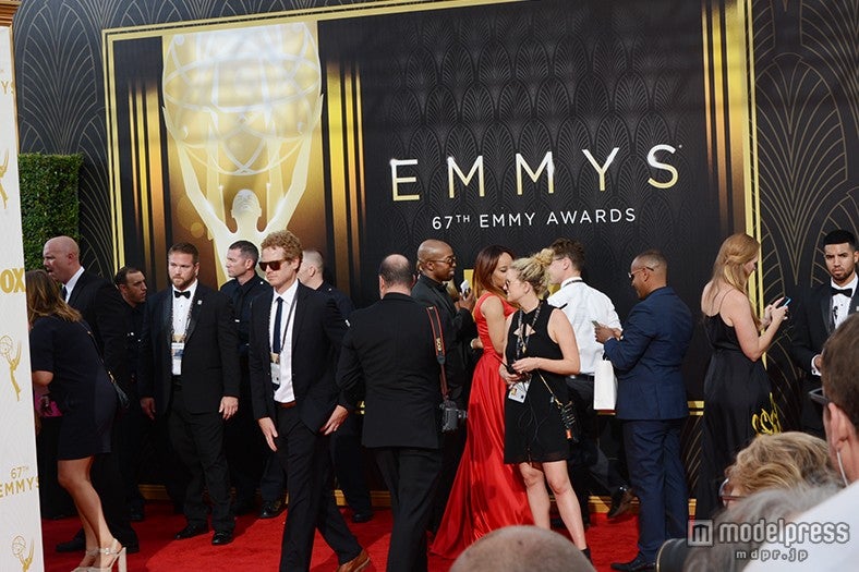 レッドカーペットの様子