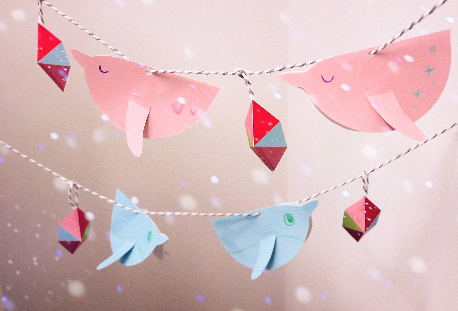 「ペンギンメッセージガーランド」イメージ／画像提供：すみだ水族館