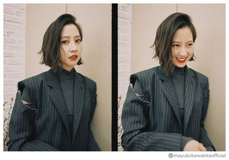 河北麻友子、4年ぶりショートヘアに反響　桐谷美玲らも絶賛