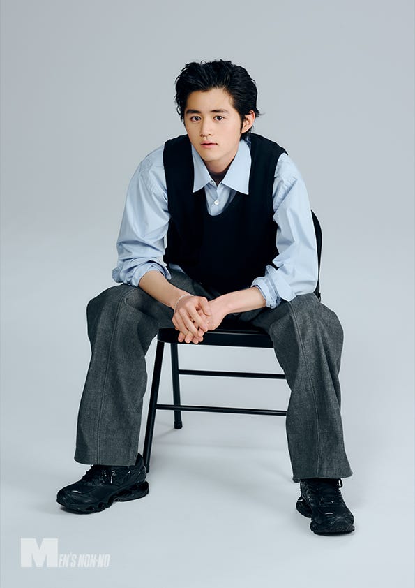 「メンズノンノ」6⽉号掲載 鈴⿅央⼠写真(C)MENʼS NON-NO 2024年6⽉号/集英社 撮影/下山智章