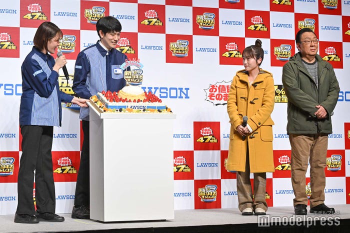 王林、松山ケンイチ、川栄李奈、梅沢富美男(C)モデルプレス