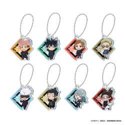 ミニキャラアアクリルキーホルダー(ランダム8種)税込770円(C)芥見下々/集英社・呪術廻戦製作委員会