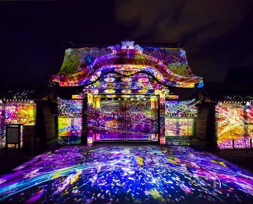 「NAKED FLOWERS 2021」夜の京都で花の体感型アート展