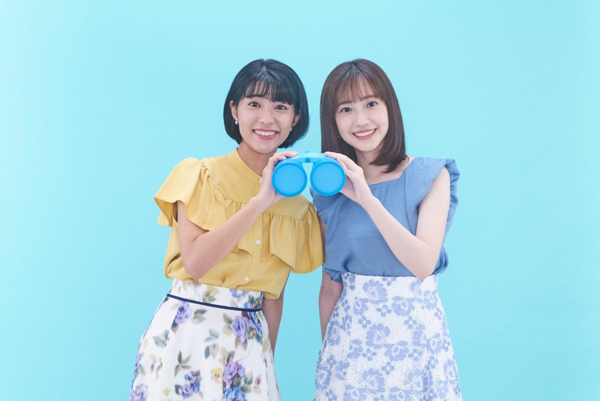 TBS新人・南後杏子アナ＆御手洗菜々アナがデビュー「THE TIME,」出演決定