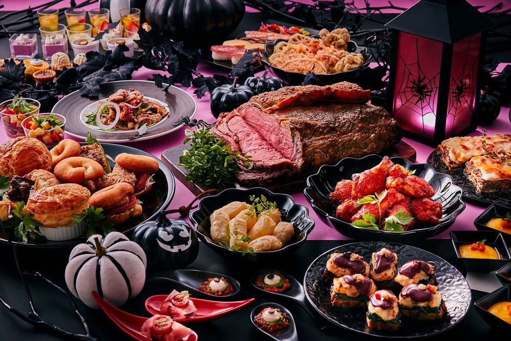 USJ公式ホテルで秋のハロウィーンビュッフェ、おばけやモンスターの可愛いスイーツも