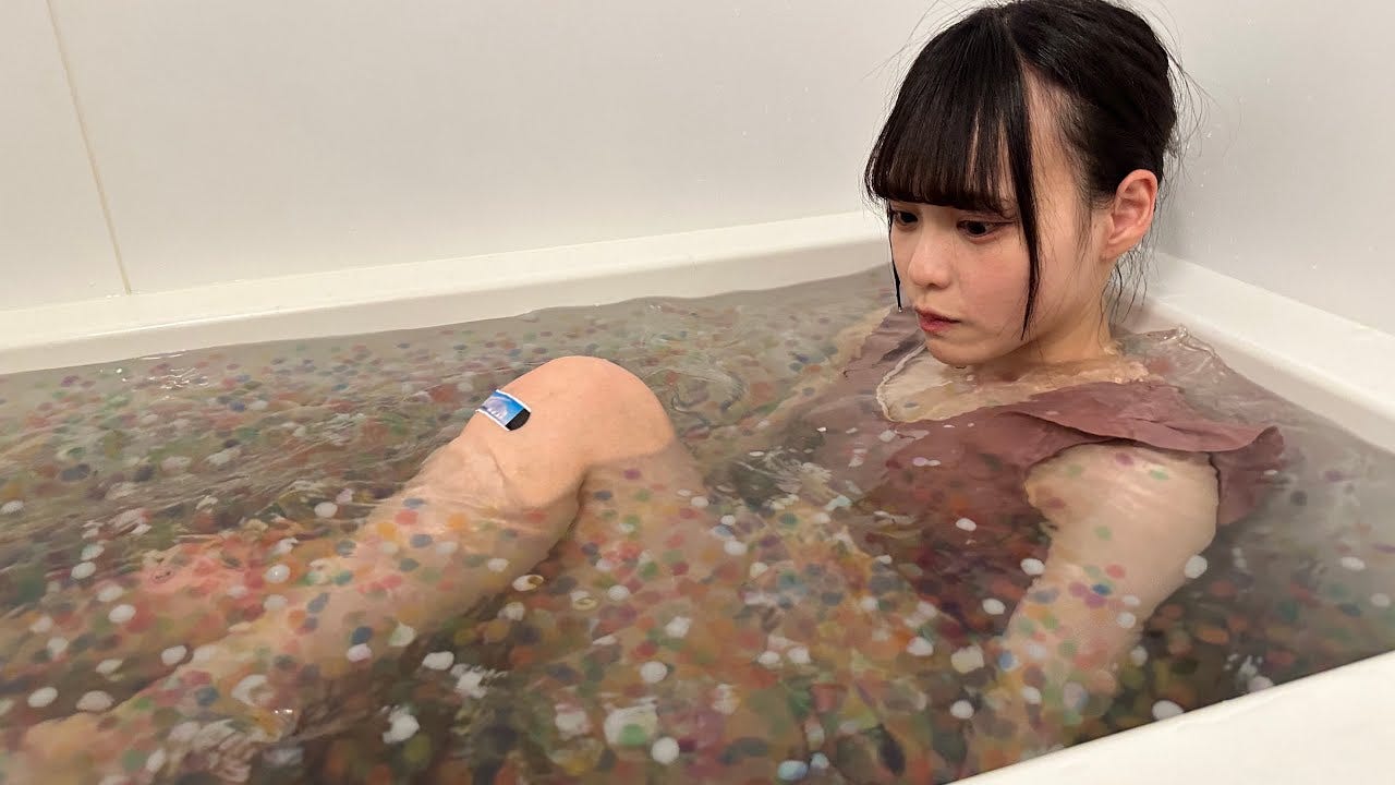 お風呂キャンセル界隈のアイドルが1ヶ月ぶりに入浴！お風呂シーンも撮影！？
