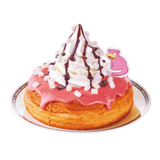 ヤドンのいちごチョコシロノワール（ヤドンピック付き）