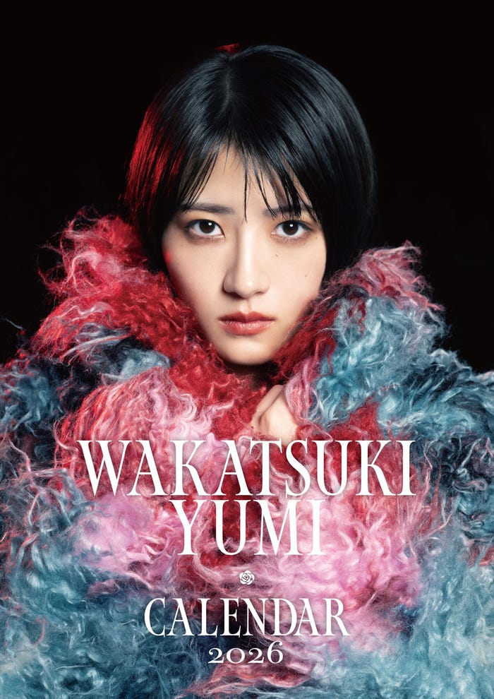 壁掛けカレンダー「若月佑美デビュー15周年記念カレンダー2026」より(提供写真)