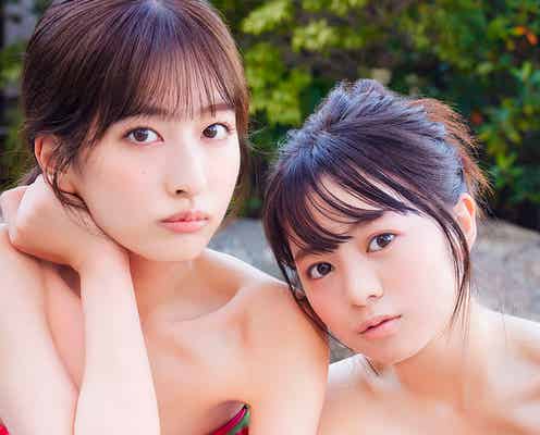 「ミスマガジン」斉藤里奈&加藤綾乃、温泉で美ボディ披露 まったりグラビアに
