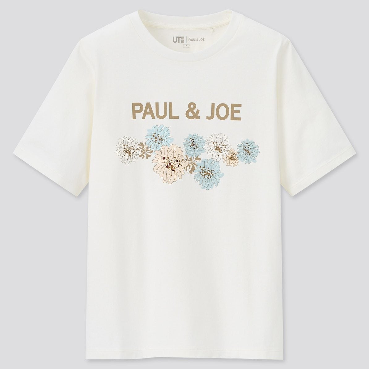 ユニクロ ポール&ジョー コラボ新作 ユニクロ uniqlo コラボ ポール&ジョー ポールアンドジョー ポルジョ 新作 発売 情報 2021 春 夏 おすすめ オススメ 人気 トップス Tシャツ 白 ホワイト ロゴ