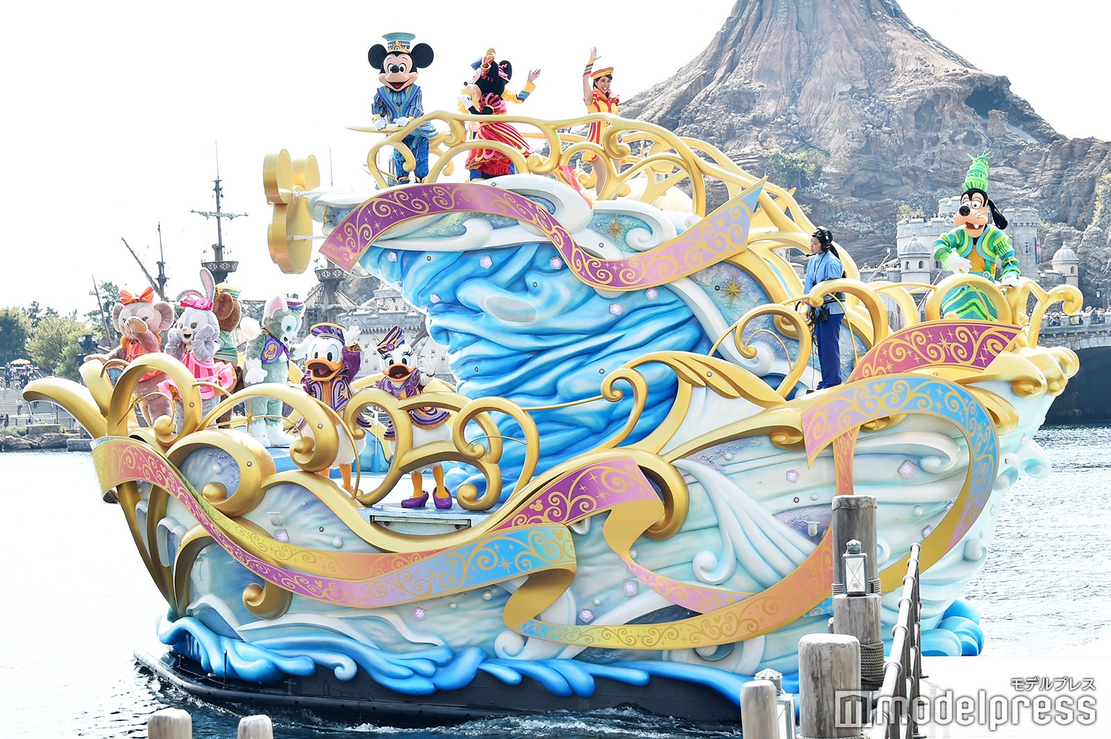 東京ディズニーシー／水上グリーティング「ハピエストセレブレーション・オン・ザ・シー」（C）モデルプレス（C）Disney