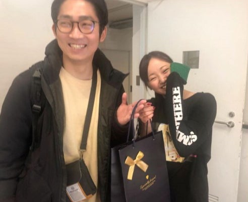 今泉佑唯、ノンスタ石田明から“噂の腕時計”受け取る