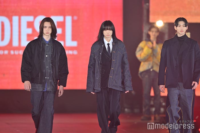 嵐翔真、海谷遠音、石川愛大(C)モデルプレス