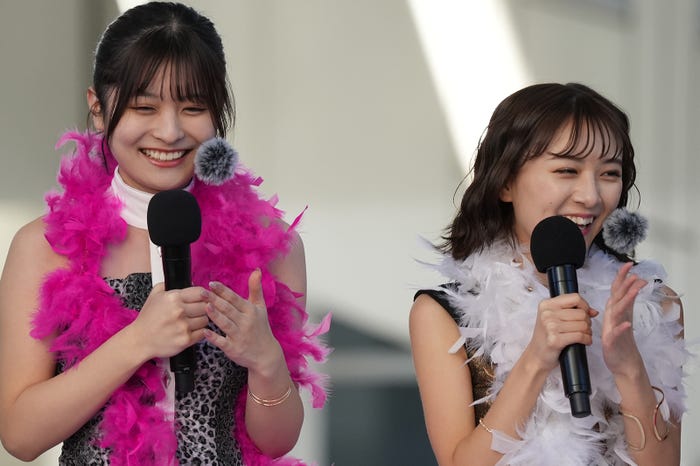 入山七菜、友恵温香(提供写真)