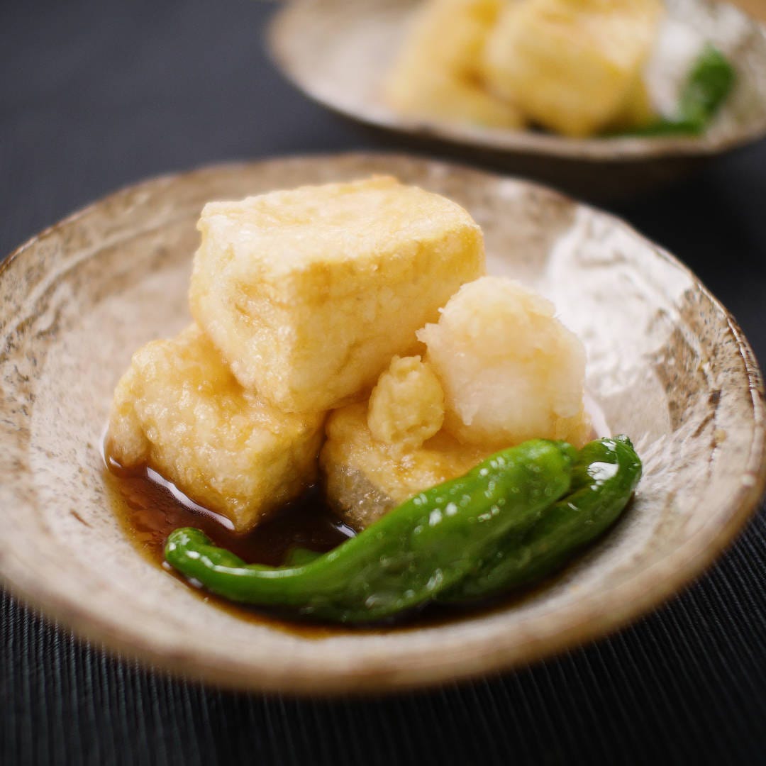 だし汁じゅわっと絶品「揚げ出し豆腐」