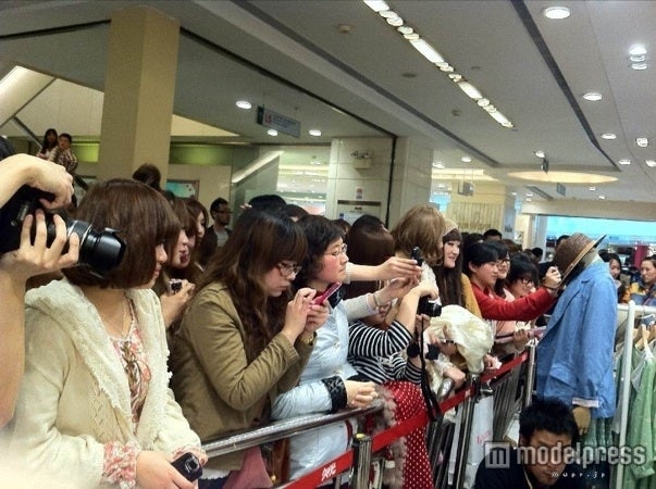 中国・上海での来店イベントの様子