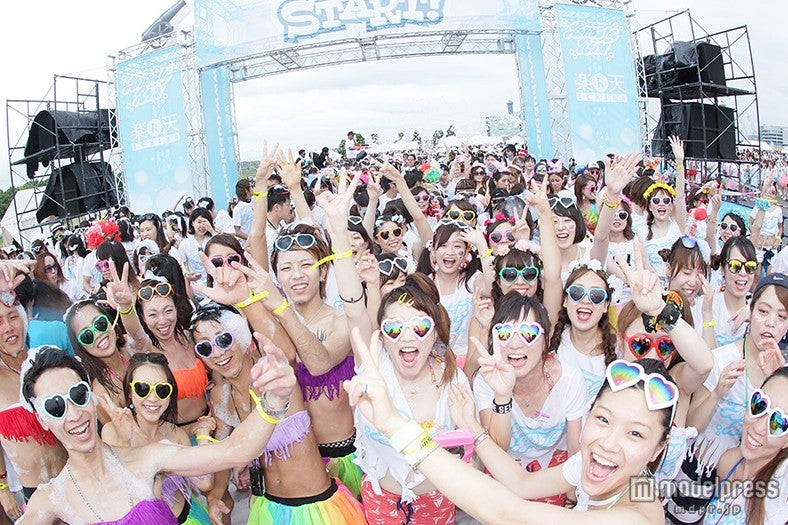 バブルラン過去開催時の様子／画像提供：スポーツワン