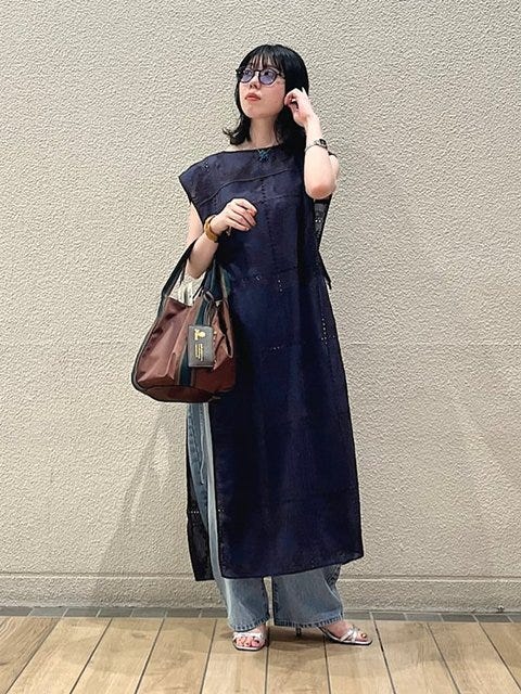 ワイドデニムコーデ3