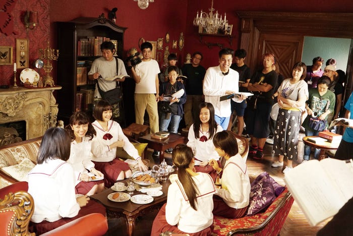 「暗黒女子」メイキング画像(C)2017「暗黒女子」製作委員会(C)秋吉理香子/双葉社