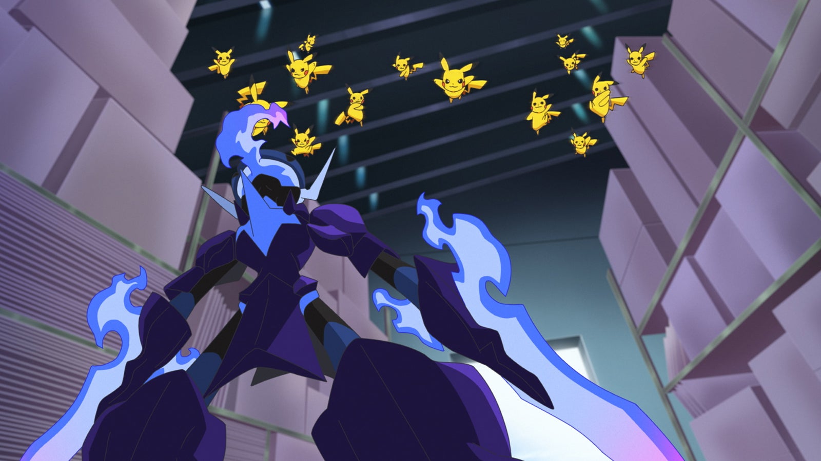 4月21日放送ポケットモンスター「ニャオハとなら、きっと」予告カット（C）Nintendo・Creatures・GAME FREAK・TV Tokyo・ShoPro・JR Kikaku（C）Pokemon