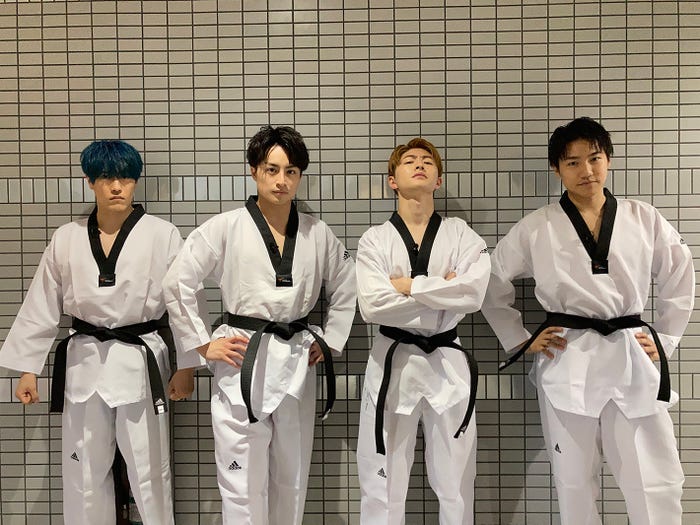 中務裕太、白濱亜嵐、佐野玲於、小森隼(C)日本テレビ