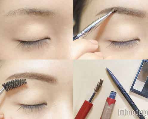 【一重女子の眉メイク】目の形別で見る“OK眉”と“NG眉”