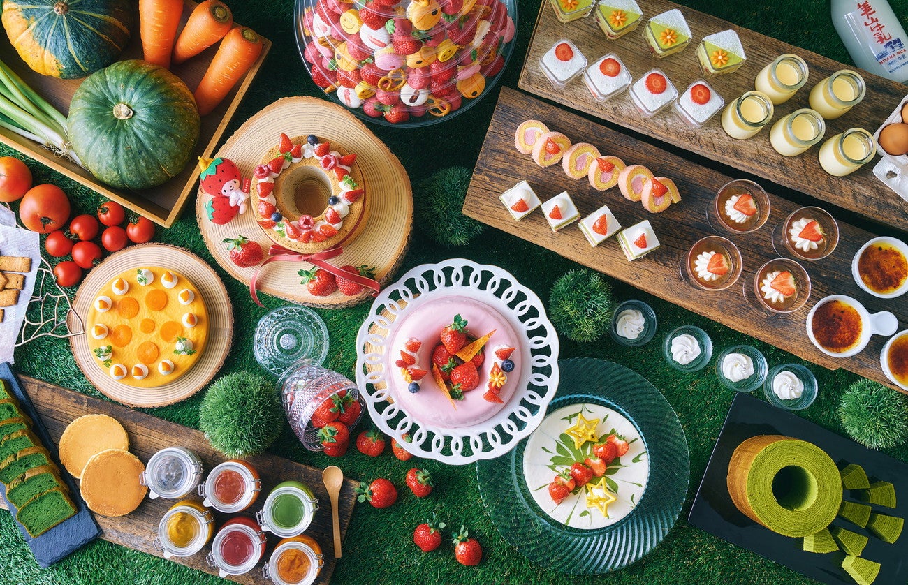 あまおうとおやさいのいちごスイーツブッフェ／画像提供：都ホテルズ＆リゾーツ