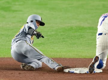 阪神・中野 統一ベースで盗塁増狙う MLBは導入1年で1000個増 「野手に有利になる」と歓迎 