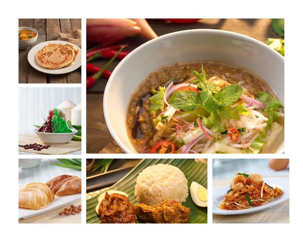 ホーカーのシンガポール料理／提供画像