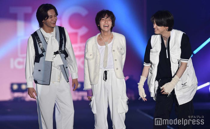 井上想良、山下幸輝、松本大輝(C)モデルプレス