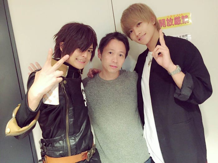 (左から)鈴木勤、脚本・演出担当の原⽥光規氏、藤田富(画像的:所属事務所)