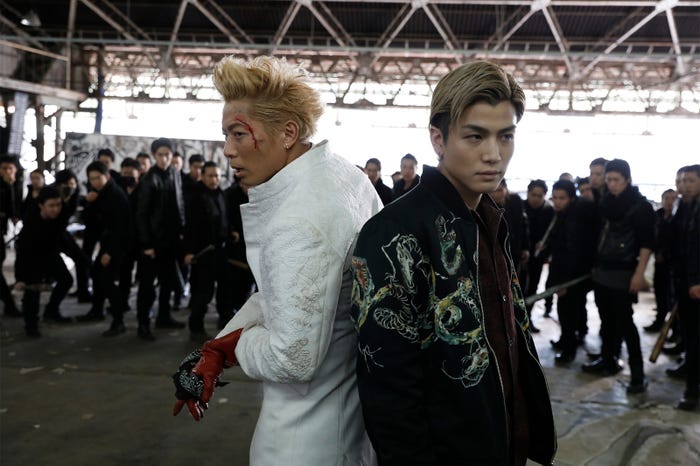 「HiGH&LOW THE MOVIE 2/END OF SKY」より(C)2017「HiGH&LOW」製作委員会