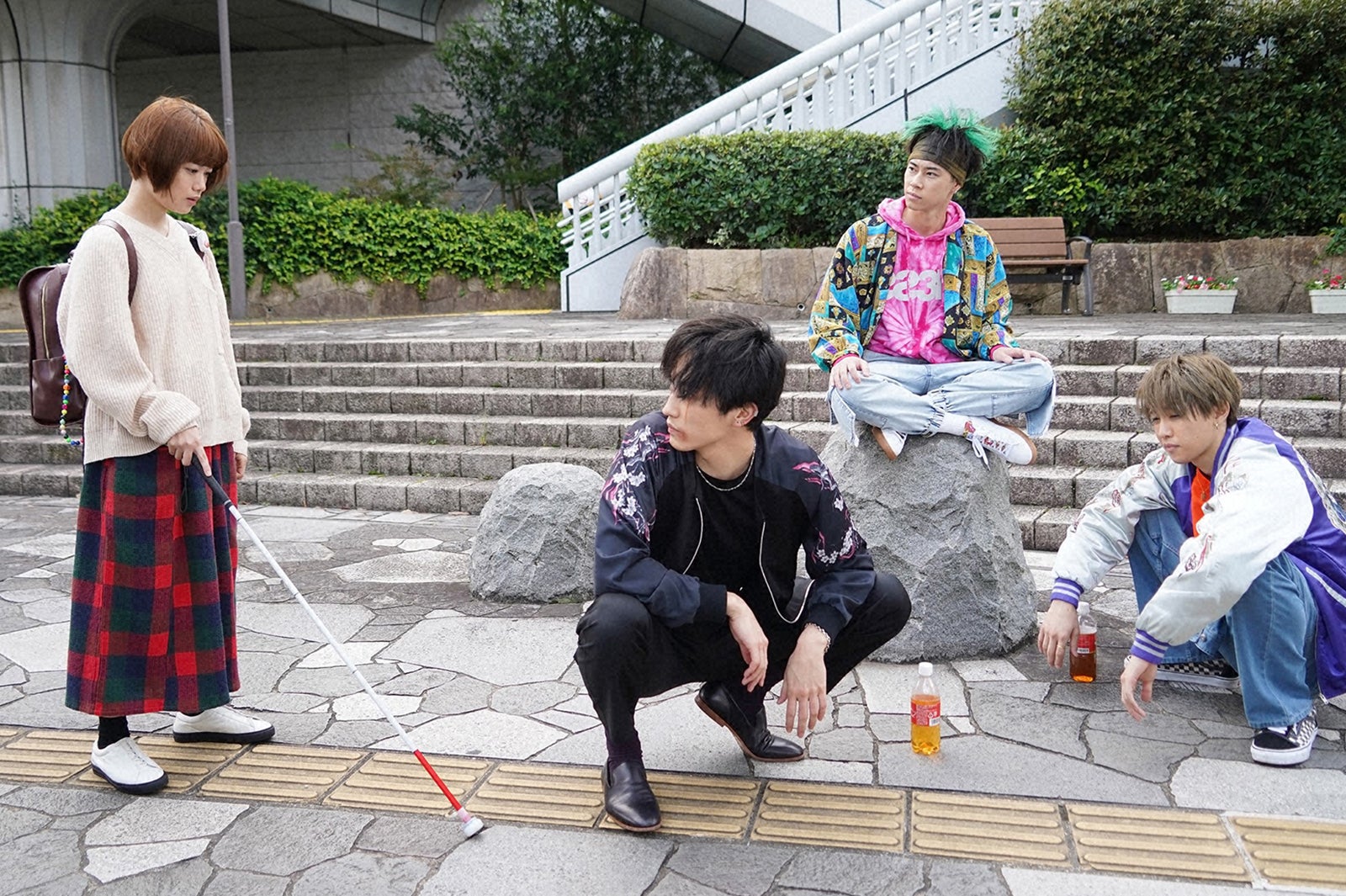 画像4/8) <恋です!~ヤンキー君と白杖ガール~ 第1話>勝ち気 画像4/8) <恋です!~ヤンキー君と白杖ガール~ 第1話>勝ち気