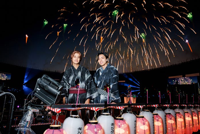 「King & Princeとうちあげ花火2025」(提供写真)